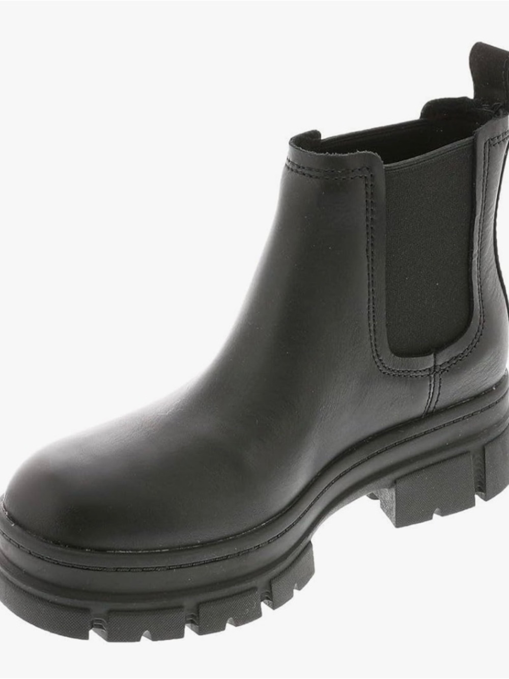 UGG Black Lug Chelsea Ankle Boot like new
